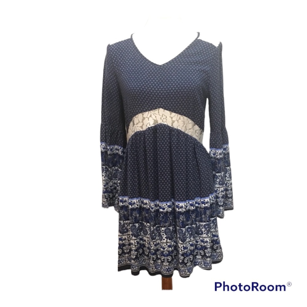 April Sky Country Mini Dress/Tunic